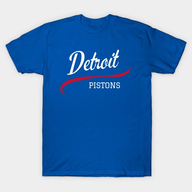 Pistons T-Shirt by CityTeeDesigns